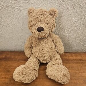 Jellycat London Small Bumbly Bear Plush Stuffed Animal Teddy 12" Brown Soft
